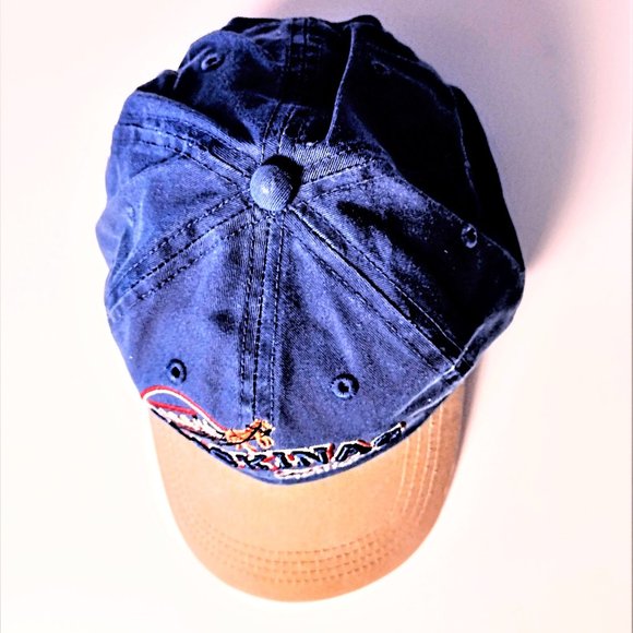 Mackinac Island MI Embroidered Denim Twill Ball Cap by JHats ~ Adj ~ New w/o Tag - Picture 4 of 12